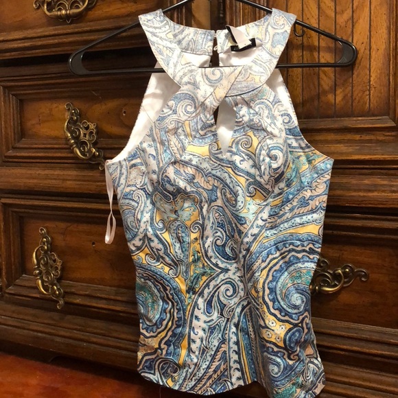 Multi colored halter top - Picture 1 of 1